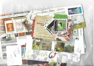 Isle Of Man £103 Worth Of Postage Stamps Under Face Value
