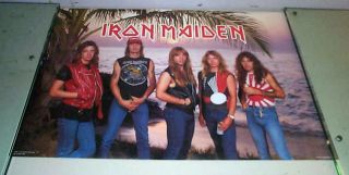 Iron Maiden Group Vintage Poster Last One