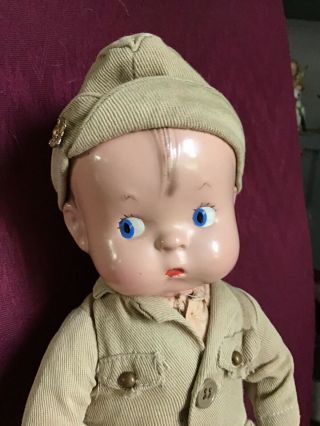 14” Effanbee Composition Skippy - Clothes - Soldier