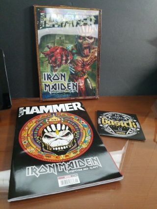 The Book Of Souls Collectors Edition Iron Maiden (metal Hammer) With Cd
