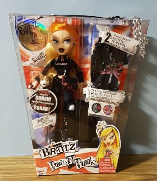 Rare Nib Bratz Pretty - N - Punk Cloe Doll,  Destination 2 World Nrfb