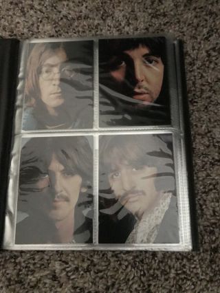Complete Set of The Beatles Sports Time Collector Cards (100) 1996 3