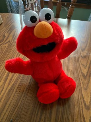 Tickle Me Elmo Vintage 1995 Tyco Jim Henson Talking Plush Stuffed Toy
