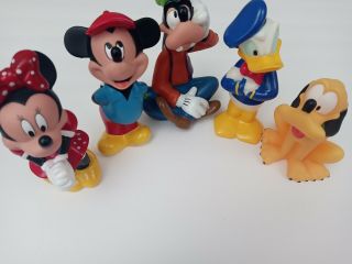 Disney Mickey Mouse And Friends Squeeze Toy Set 5 Piece