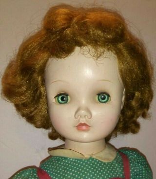Vintage Madame Alexander Doll Winnie Binnie Walker 24 " Cissy Face Tagged Dress
