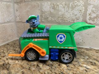 Paw Patrol Rocky’s Transforming Recycle Truck With Pop - Out Tools And Moving Fork