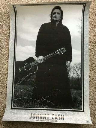 Johnny Cash An American Legend Poster 2004