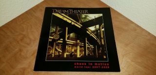 Dream Theater 2007 Chaos In Motion Tour Concert Program Booklet