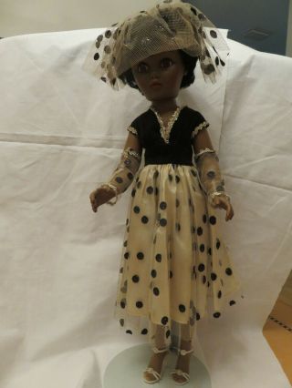 19 " Ethnic African American Vinyl Marked 14r Fashion Doll 1957 - 60s