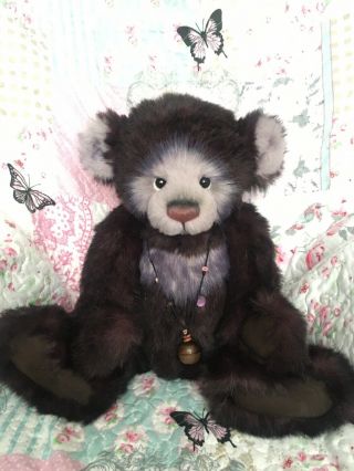 Charlie Bears Barney 2011 Best Friends Club Retired Bear Only 600 Made