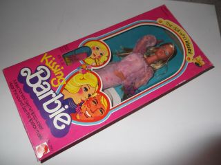 Rare Vintage 1978 Mattel Kissing Barbie Doll
