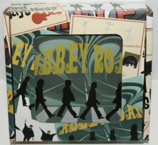 The Beatles Glass Coasters - Set Of 4 Album Cover Coasters - 1995 Radio Days