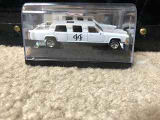 Foo Fighters Wasting Light White Limo Toy Car [very Rare] With Case