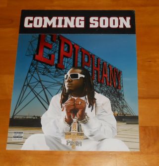 T - Pain Epiphany Poster 2 - Sided Flat Promo 12x15