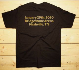 TOOL band T shirt Fear Inoculum Tour 2020 29 Jan Nashville,  TN shirt PROMO 2