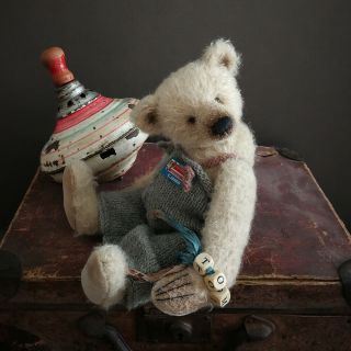Teddy Bear Tom (9.  84in. ) (25cm) 9.  84 Artist Bear Mohair Bear Ooak Teddy