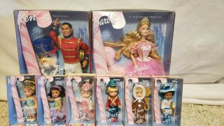 Barbie In The Nutcracker The Sugarplum Princess 2001 And Ken As Prince Eric Set