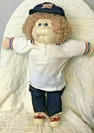 81 Xavier Roberts Little People Doll Pre Cabbage Patch Orig Papers Clothes Boy