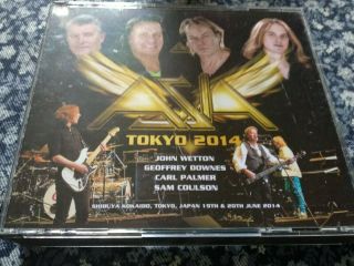 Asia (john Wetton,  Carl Palmer) / 2014 Japan 620 / Rare Live Import / 4cd