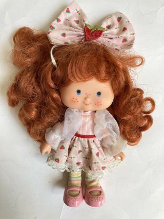 Vintage Strawberry Shortcake Herself Berrykin Doll 1980’s Kenner Berrykin