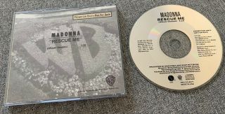 Madonna Rescue Me Usa Promo Cd - 1990 - Pro - Cd - 4577