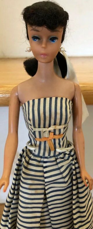 Vintage Ponytail Barbie Doll 5 With Outfit Tlc