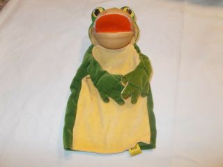 Vintage Steiff Kermit The Frog Hand Puppet