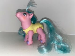 Baby Soft Steps My Little Pony 1990 Mlp Hasbro Vintage Ballerina Poseable
