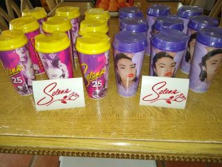 Selena Quintanilla Commemorative Cups 25th Anniversary