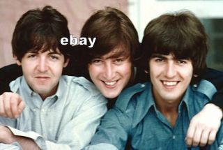 John Lennon Paul Mccartney George Harrison 1965 Help Bahamas Best Beatles Photo