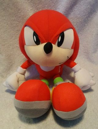 Sonic The Hedgehog Knuckles Plush Red