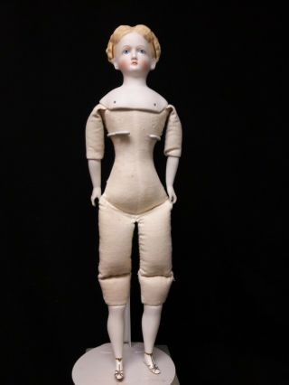 Vintage Emma Clear Parian Doll