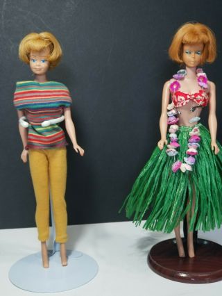 Vintage American Girl Barbie Doll With Outfits