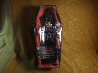 Mezco Living Dead Doll - Death - Error Backwards Coffin Cover - S&h Usa