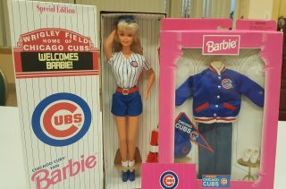 Chicago Cubs Barbie W/ Fashion Avenue Limited Edition