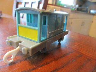 Thomas Tomy Train Trackmaster Brake Van E178569 Blue Caboose Car