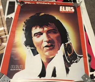 Elvis Presley Promo Poster Australia 1977 Rare Oz Rca Vintage The King