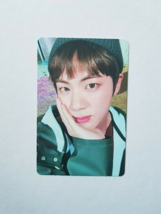 K - Pop Bts Mini Album " You Never Walk Alone " Official Jin Photocard