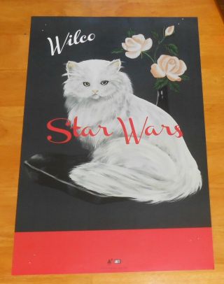Wilco Star Wars Poster Promo 17x11 (white Kitty)