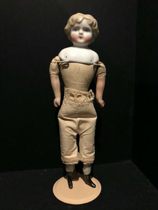 10 " Antique China Head Doll Abg Alt,  Beck & Gottschalck Germany Blonde