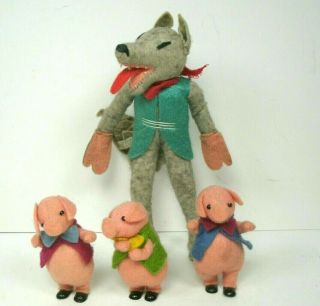 Baps Three Little Pigs And The Big Bad Wolf Edith Von Arps Hilde Bartel Germany