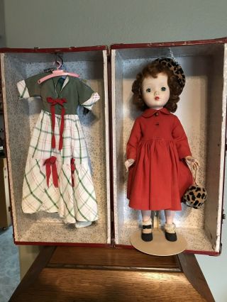 Vintage Madame Alexander 18 " Winnie Binnie Walker Doll Wtagged Clothes