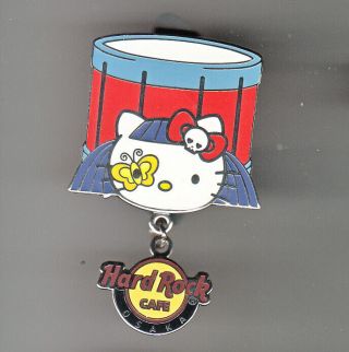 Hard Rock Cafe Pin: Uc Osaka Instrument Hello Kitty Le100