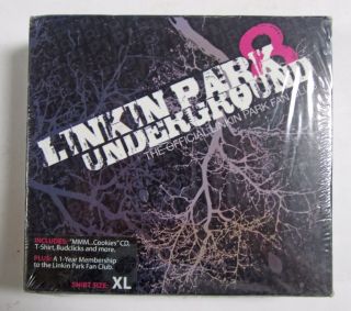 Linkin Park Underground 8 (xl Shirt Size) Fan Club Package Cd,  More