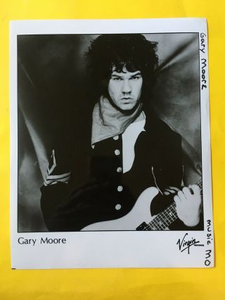 Gary Moore Press Photo 8x10”.  See Info.
