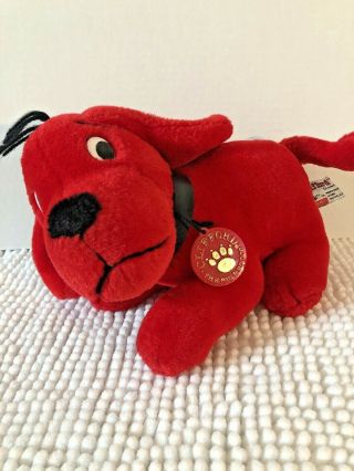 Scholastic Side Kicks Clifford The Big Red Dog Plush Stuffed Animal Soft Toy Kid