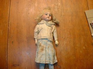 Antique Armand Marseille 12 " Open Mouth Glass Eyes Doll Mold 1894