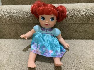 Disney The Little Mermaid My First Baby Princess Ariel Doll 12 " Jakks Pacific