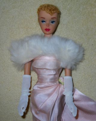 Vintage Blonde 4 Ponytail Barbie W/updo & Vintage Enchanted Evening
