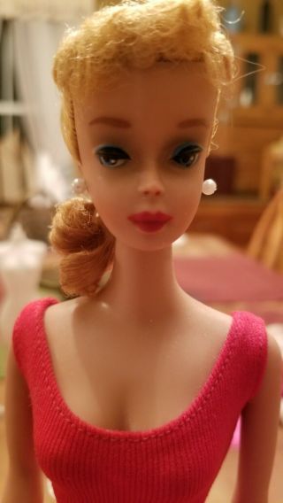 Number 6 Or 7 Blonde Ponytail Barbie 1960 - 1964